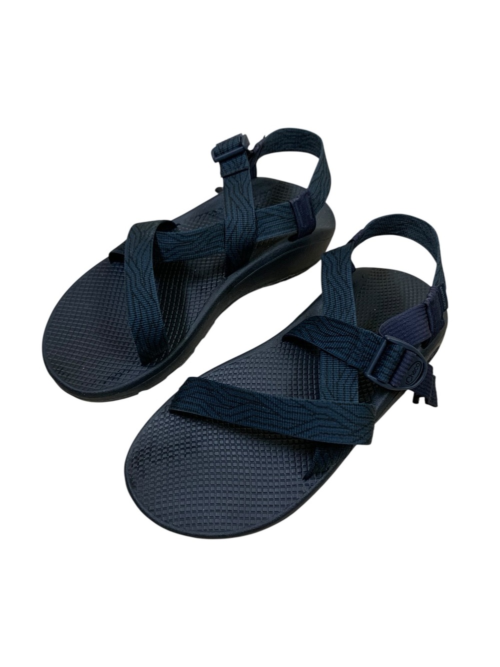 Chaco M 12 Black Strappy Sport Hiking Sandals Outdoor Casual Comfort